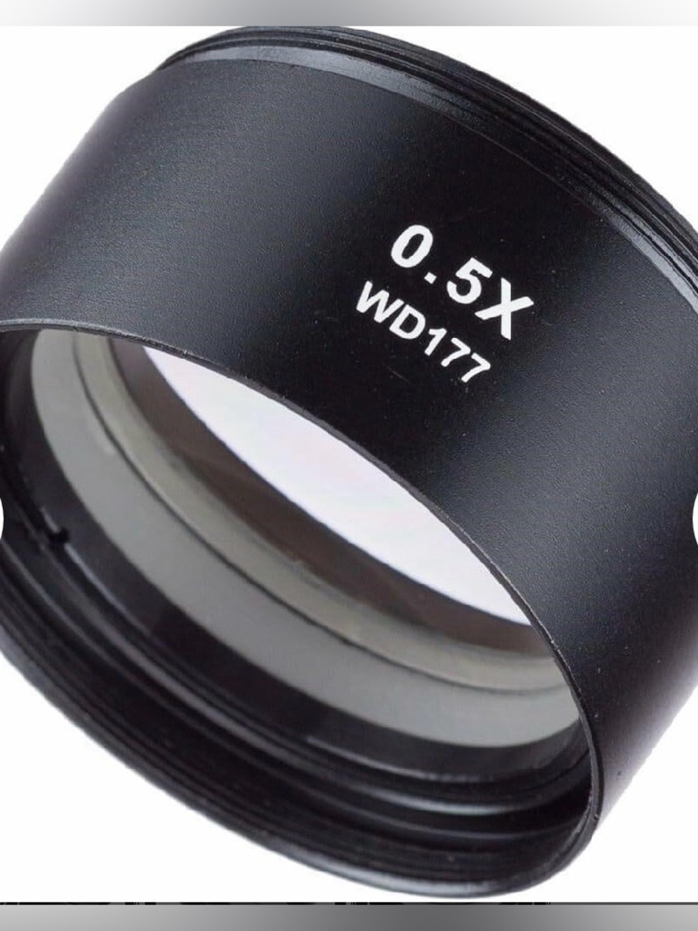 0.5X Wide Angle Lens Adapter - Black